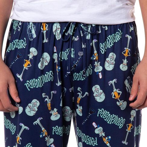 INTIMO SpongeBob SquarePants Men's Sexy Squidward Sleep Pajama Pants For Adults in Saudi Arabia