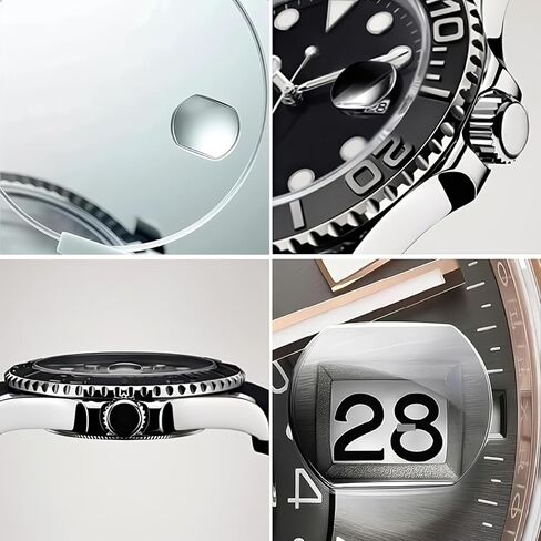 Cyclop Magnifier Replacement for Mens Rolex Datejustsapphire Window Watch Crystal (4.5x3.5mm) in Saudi Arabia