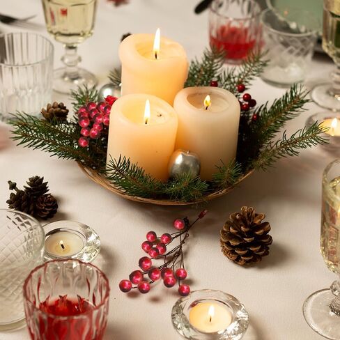 التوت هولي الاصطناعي 150 جهاز كمبيوتر شخصى صغير 10 مم عيد الميلاد هولي التوت ينبع للحرف اليدوية فو التوت الأحمر ينبع ديكور التوت وهمية على الأسلاك لزينة شجرة عيد الميلاد زهرة إكليل DIY الحرفية استخدام in Kuwait