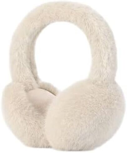 Hair Earmuff for Winter,Fuzzy Earmuffs Soft and Warm,Foldable and Easy Carry in Saudi Arabia