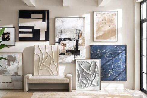 لوحة حائط Z Gallerie In the Mood مزخرفة باللون الفضي المعدني in Kuwait