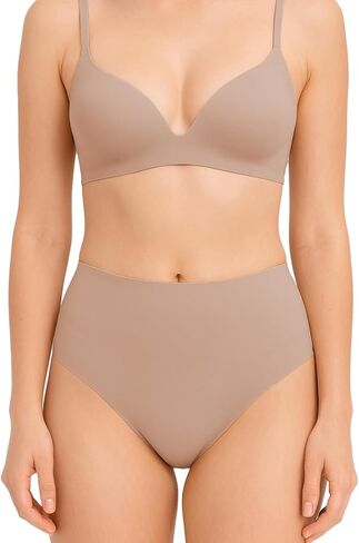 BODYcontrol Women's Laser Cut High Waist Control Panties No Show Underwear, Invisible Full Coverage Briefs, Daily Wear 2905 in Saudi Arabia