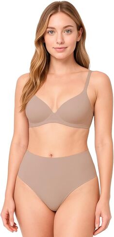 BODYcontrol Women's Laser Cut High Waist Control Panties No Show Underwear, Invisible Full Coverage Briefs, Daily Wear 2905 in Saudi Arabia