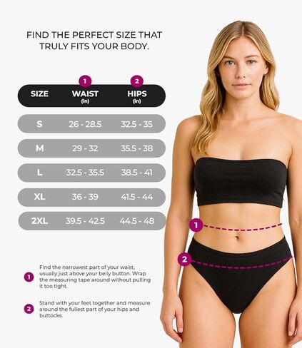 BODYcontrol Women's Laser Cut High Waist Control Panties No Show Underwear, Invisible Full Coverage Briefs, Daily Wear 2905 in Saudi Arabia