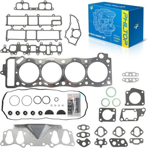 PHILTO PHS26336PT,ES71334,HS54736 Head Gasket Set Compatible with 2006 H3, 2004-2006 Colorado, 2004-2006 Canyon, 2006 i-350, 3.5L Head Gasket Kit with Bolts - 28PCS in Saudi Arabia