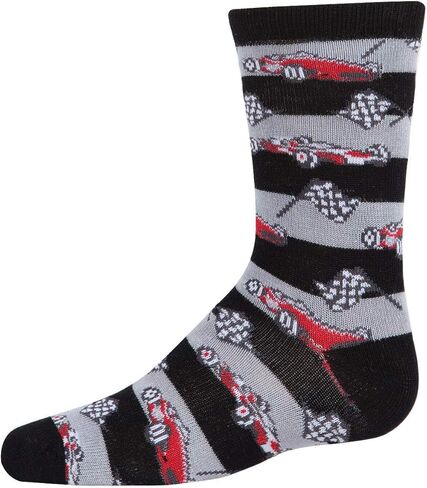 MeMoi Boys' Race Car Rayon from Rayon Crew Socks in Saudi Arabia