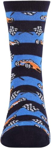 MeMoi Boys' Race Car Rayon from Rayon Crew Socks in Saudi Arabia