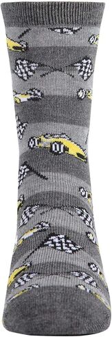 MeMoi Boys' Race Car Rayon from Rayon Crew Socks in Saudi Arabia