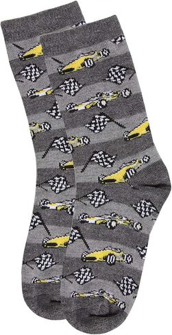 MeMoi Boys' Race Car Rayon from Rayon Crew Socks in Saudi Arabia