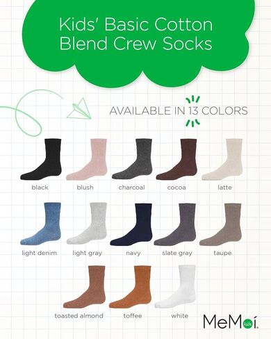MeMoi Cheri Cozy Scrunched Crew Socks in Saudi Arabia
