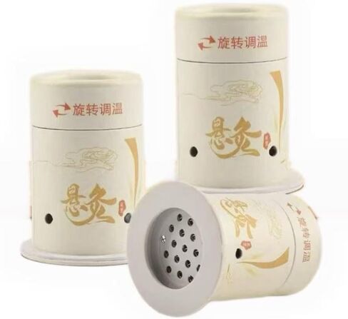 Moxibustion jar,Moxibustion Box, Moxibustion Tube, Moxibustion Tools, Moxibustion Set艾灸盒艾灸罐, Small Volume, Simple Operation, Easy Storage in Saudi Arabia