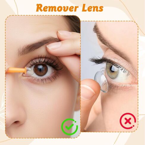 12 Pieces Hard Contact Lens Remover Tool for RGP and Scleral Lenses, Hard Contact Lens Plunger Suction Cup Lens Inserter Tools, Silicone Eye Suction Cup Scleral Lenses Removal Tool in Saudi Arabia