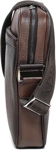 Cuadra Messenger Bag in Genuine Bovine Leather for Men Brown in Saudi Arabia