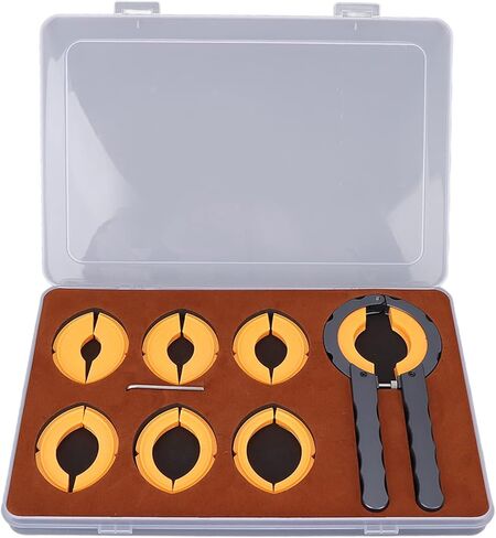 Watch Bezel Remover, Professional Watch Bezel Remover Alloy Watch Bezel Ring Opener Tools with a Plastic Storage Box Watch Bezel Removal Repair Tool Back Case Opener for Watchmakers in Saudi Arabia
