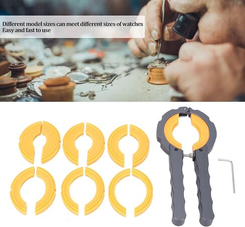 Watch Bezel Remover, Professional Watch Bezel Remover Alloy Watch Bezel Ring Opener Tools with a Plastic Storage Box Watch Bezel Removal Repair Tool Back Case Opener for Watchmakers in Saudi Arabia