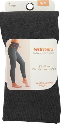Warner's Women's Leggings - Seamless Shaping High Waisted Control Yoga Pants - Run Resistant Workout Pants for Women (S-XL) in Saudi Arabia