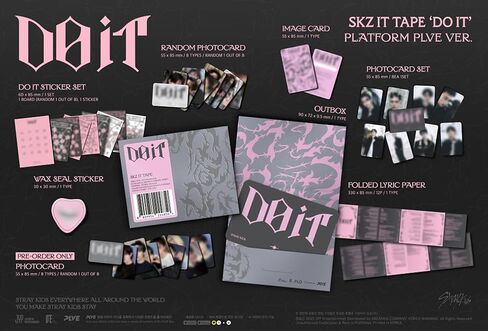 Stray Kids SKZ IT TAPE DO IT Album (PLATFORM PLVE - Random Ver.) in Saudi Arabia