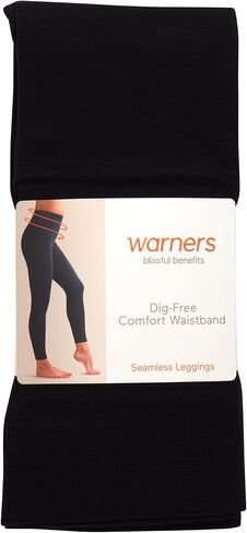 Warner's Women's Leggings - Seamless Shaping High Waisted Control Yoga Pants - Run Resistant Workout Pants for Women (S-XL) in Saudi Arabia