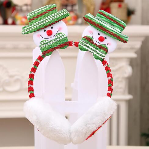 عيد الميلاد غطاء للأذنين لطيف الكرتون سانتا ثلج الدب EIK الأذن دفئا عقال الأذن يفشل يغطي لفصل الشتاء زي حفلة أغطية الرأس in Kuwait