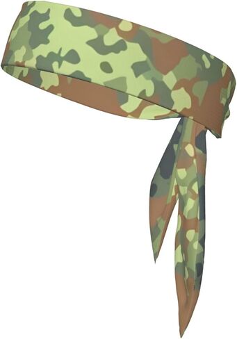Sports Head Tie Westie Dogs Beach Summer Tropical Tie Sweatband Headband Men Women Elastic Bandana Adjustable Non-Slip Moisture Wicking for Running Football Yoga Workout Athletic Hair Ninja Head Band in Saudi Arabia