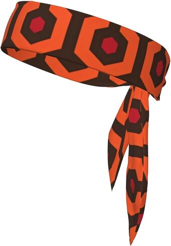 Sports Head Tie Westie Dogs Beach Summer Tropical Tie Sweatband Headband Men Women Elastic Bandana Adjustable Non-Slip Moisture Wicking for Running Football Yoga Workout Athletic Hair Ninja Head Band in Saudi Arabia