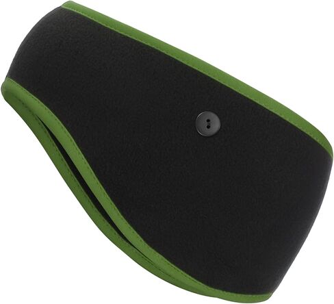 PATIKIL Ear Warmer Headband, Polar Fleece Ear Warmer Winter Stretchy Running Sweatband with Buttons for Jogging in Saudi Arabia