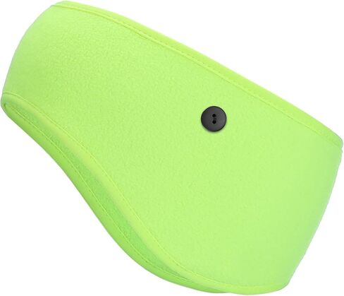 PATIKIL Ear Warmer Headband, Polar Fleece Ear Warmer Winter Stretchy Running Sweatband with Buttons for Jogging in Saudi Arabia