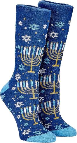 جوارب Rite Lite Chanukah، طاقم للبالغين، Happy Chanukah، منقوشة in Saudi Arabia