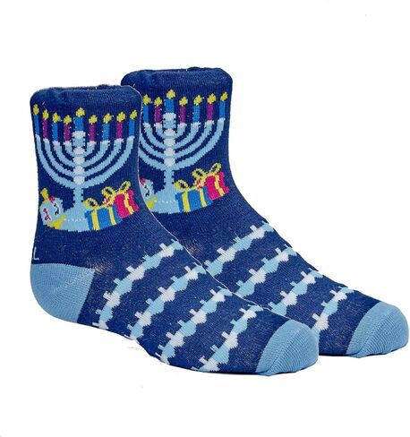 جوارب Rite Lite Chanukah، طاقم للبالغين، Happy Chanukah، منقوشة in Saudi Arabia
