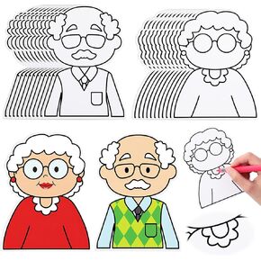 Moinchore 48 PCS عيد الأم يوم باقة زهرة الملون الخاص بك عيد الأم الورقية باقة زهرة التلوين DIY الحرف اليدوية السعداء أفضل هدايا أمي للمرأة in Kuwait