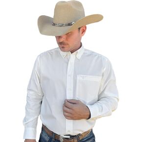 قميص Drover Cowboy Threads للرجال بأكمام طويلة، من سلسلة Signature Series in Kuwait
