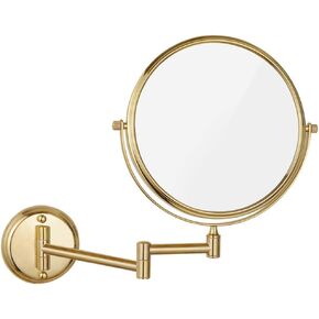 Wall Mounted Makeup Mirrors Magnifying Extend Sturdy Adjustable Cosmetic Mirror Bathroom Shaving Vanity Mirror in Kuwait