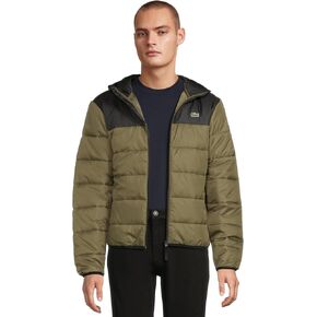 Lacoste Men's Water-Repellent Quilted Puffed Jacket in Kuwait