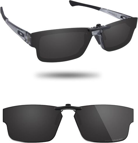 نظارة شمسية مستقطبة بمشبك لـ Oakley Airdrop OX8046 55 مم - حماية من الأشعة فوق البنفسجية - تناسب عالمي للرجال والنساء in Kuwait