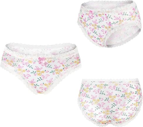 Littleforbig Unisex Hipster Briefs Cottagecore Pattern Mesh Shaping Tucking Gaff Briefs in Kuwait