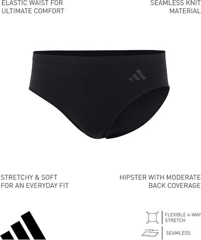 adidas womens Active Seamless Hipster Underwear in Saudi Arabia