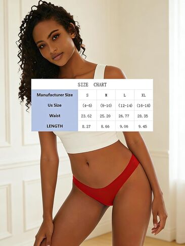 5-Pack Seamless Low-Rise Ice-Silk Women' s Briefs, Breathable Soft Smooth Stretch Hipster Underwear in Saudi Arabia