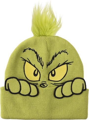 قبعة صغيرة ذات أساور خضراء من Bioworld The Grinch Peekaboo Hands in Kuwait