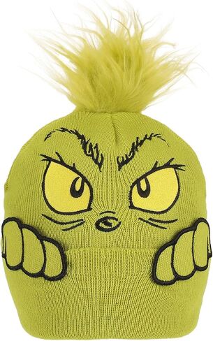 قبعة صغيرة ذات أساور خضراء من Bioworld The Grinch Peekaboo Hands in Kuwait
