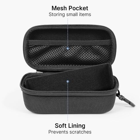 حافظة نظارة صلبة مزدوجة، حافظة نظارة مزدوجة مع مقسم قابل للتعديل، حامل نظارة للسفر لزوجين من النظارات الشمسية in Kuwait