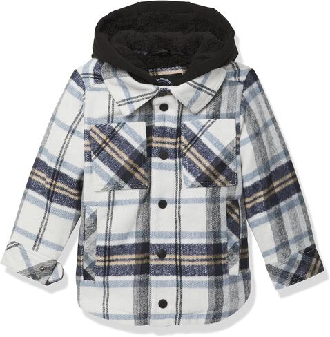 URBAN REPUBLIC Boys Wool Buffalo Plaid Shirt Jacket in Saudi Arabia