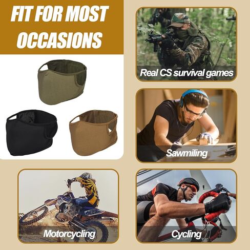 Tactical Airsoft Mask Breathable Half Face Mesh for Shooting Paintball & Survival Military Mask for Men Women in Saudi Arabia