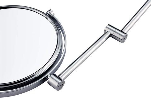 Wall Mounted Makeup Mirrors Magnifying Extend Sturdy Adjustable Shaving Cosmetic Mirror Bathroom Vanity Mirrors in Kuwait