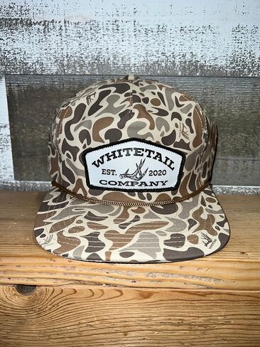 شركة Whitetail Co. Old Camo Ropy Trucker Shed Patch in Kuwait