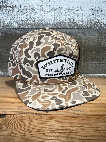 شركة Whitetail Co. Old Camo Ropy Trucker Shed Patch in Kuwait