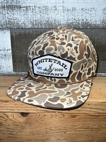 شركة Whitetail Co. Old Camo Ropy Trucker Shed Patch in Kuwait