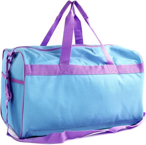 KishKesh Personalized Licensed Kids Duffel Bag – Durable, Customizable Name & Text, Ideal for Travel, School, Gym, Beach, or Overnight – Disney Stitch Design, 18" X 10.50" X 9.75" in Saudi Arabia