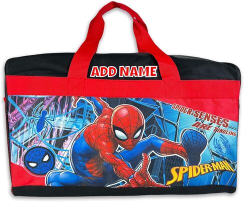 KishKesh Personalized Licensed Kids Duffel Bag – Durable, Customizable Name & Text, Ideal for Travel, School, Gym, Beach, or Overnight – Disney Stitch Design, 18" X 10.50" X 9.75" in Saudi Arabia