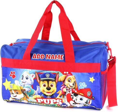 KishKesh Personalized Licensed Kids Duffel Bag – Durable, Customizable Name & Text, Ideal for Travel, School, Gym, Beach, or Overnight – Disney Stitch Design, 18" X 10.50" X 9.75" in Saudi Arabia