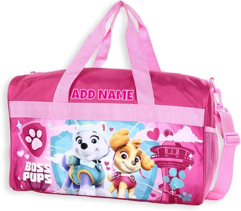 KishKesh Personalized Licensed Kids Duffel Bag – Durable, Customizable Name & Text, Ideal for Travel, School, Gym, Beach, or Overnight – Disney Stitch Design, 18" X 10.50" X 9.75" in Saudi Arabia